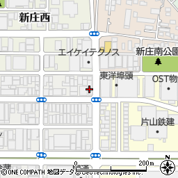 静岡鐵工所大阪営業所周辺の地図