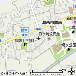 静岡県湖西市新居町浜名765周辺の地図