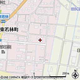 静岡県浜松市中央区東若林町1479周辺の地図