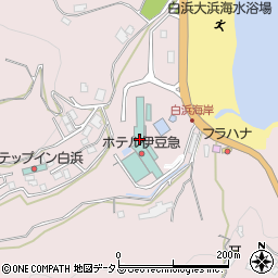 ホテル伊豆急周辺の地図