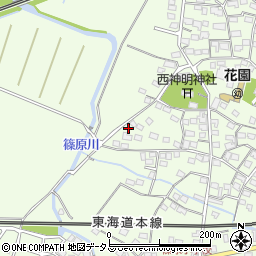 静岡県浜松市中央区篠原町9327周辺の地図