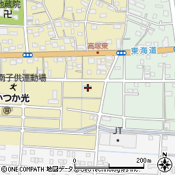 静岡県浜松市中央区高塚町4389周辺の地図