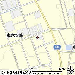 愛知県豊橋市東七根町東六ツ峰258周辺の地図