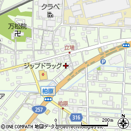 静岡県浜松市中央区篠原町21619周辺の地図