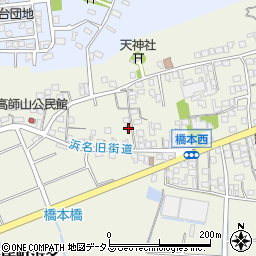 静岡県湖西市新居町浜名1321-1周辺の地図