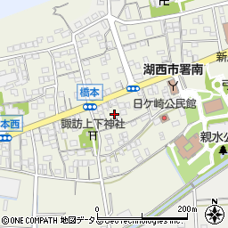 静岡県湖西市新居町浜名824周辺の地図