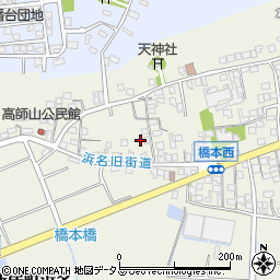 静岡県湖西市新居町浜名1321周辺の地図