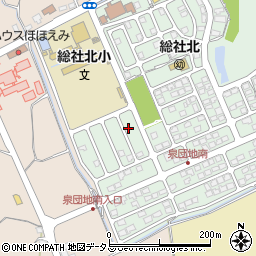 岡山県総社市泉3-47周辺の地図