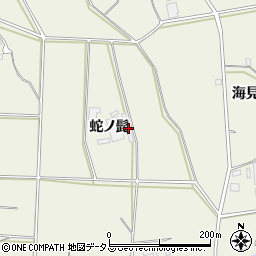 愛知県豊橋市小島町蛇ノ髭周辺の地図