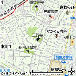 正行寺周辺の地図