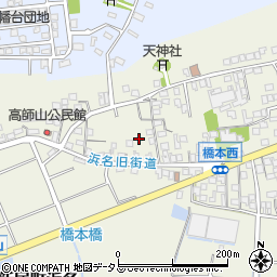 静岡県湖西市新居町浜名1355周辺の地図
