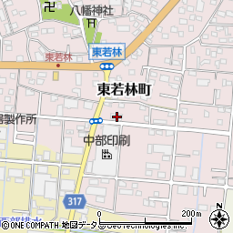 静岡県浜松市中央区東若林町1506周辺の地図