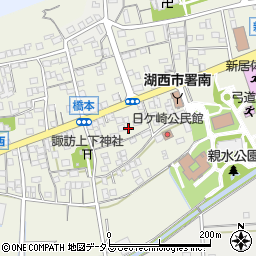 静岡県湖西市新居町浜名766周辺の地図