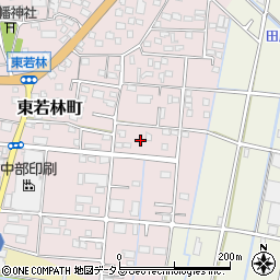静岡県浜松市中央区東若林町1467周辺の地図