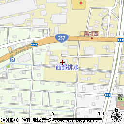 静岡県浜松市中央区高塚町2355周辺の地図