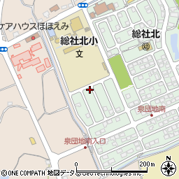 岡山県総社市泉3-18周辺の地図
