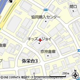 京神倉庫株式会社　西神支店周辺の地図