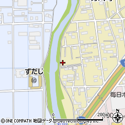 静岡県浜松市中央区芳川町877周辺の地図