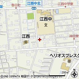 静岡県浜松市中央区神田町113周辺の地図