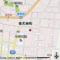 静岡県浜松市中央区東若林町1499周辺の地図