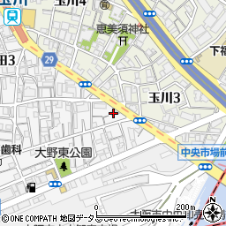 株式会社近畿テクノエレベータ周辺の地図