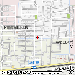 岡山県岡山市中区四御神86-19周辺の地図