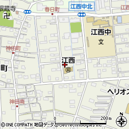 静岡県浜松市中央区神田町181周辺の地図