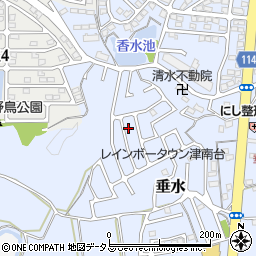 三重県津市垂水2010-35周辺の地図