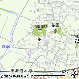 静岡県浜松市中央区篠原町9359周辺の地図