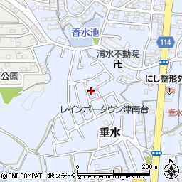三重県津市垂水2010-46周辺の地図