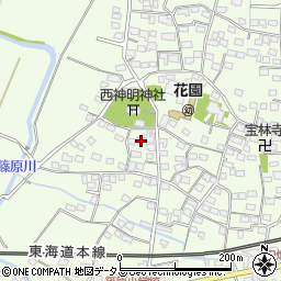 静岡県浜松市中央区篠原町9358周辺の地図