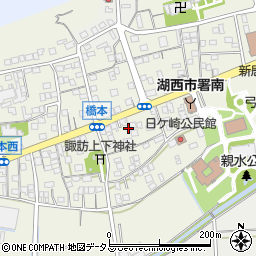 静岡県湖西市新居町浜名799周辺の地図