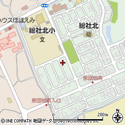 岡山県総社市泉3-46周辺の地図