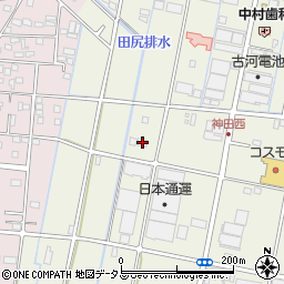 静岡県浜松市中央区神田町1221周辺の地図