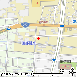 静岡県浜松市中央区高塚町2351周辺の地図