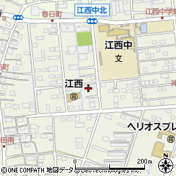 静岡県浜松市中央区神田町168周辺の地図