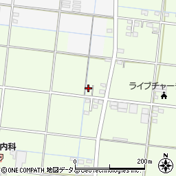 静岡県磐田市南島677周辺の地図