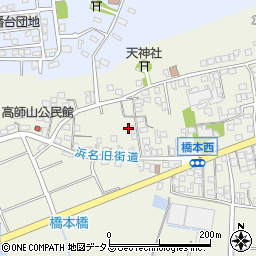 静岡県湖西市新居町浜名1315周辺の地図
