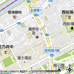 大阪府大阪市西区江戸堀2丁目3周辺の地図