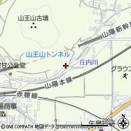 岡山県岡山市東区宍甘472周辺の地図