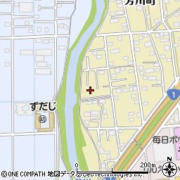 静岡県浜松市中央区芳川町875周辺の地図