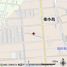 静岡県磐田市東小島周辺の地図