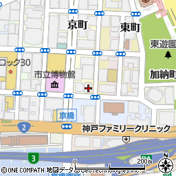 兵庫県神戸市中央区江戸町85周辺の地図