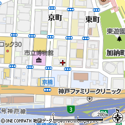 兵庫県神戸市中央区江戸町85周辺の地図