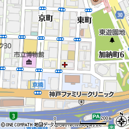 兵庫県神戸市中央区江戸町105周辺の地図