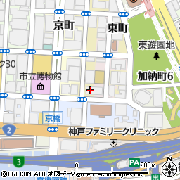 兵庫県神戸市中央区江戸町105周辺の地図
