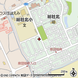 岡山県総社市泉3-45周辺の地図