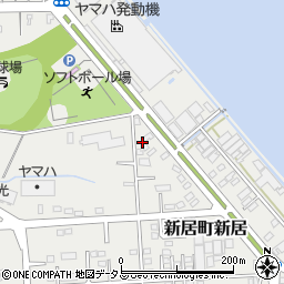 静岡県湖西市新居町新居3132周辺の地図
