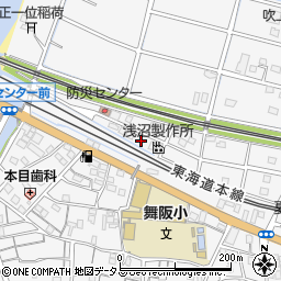 舞阪袴田建築周辺の地図