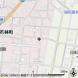 静岡県浜松市中央区東若林町1471周辺の地図